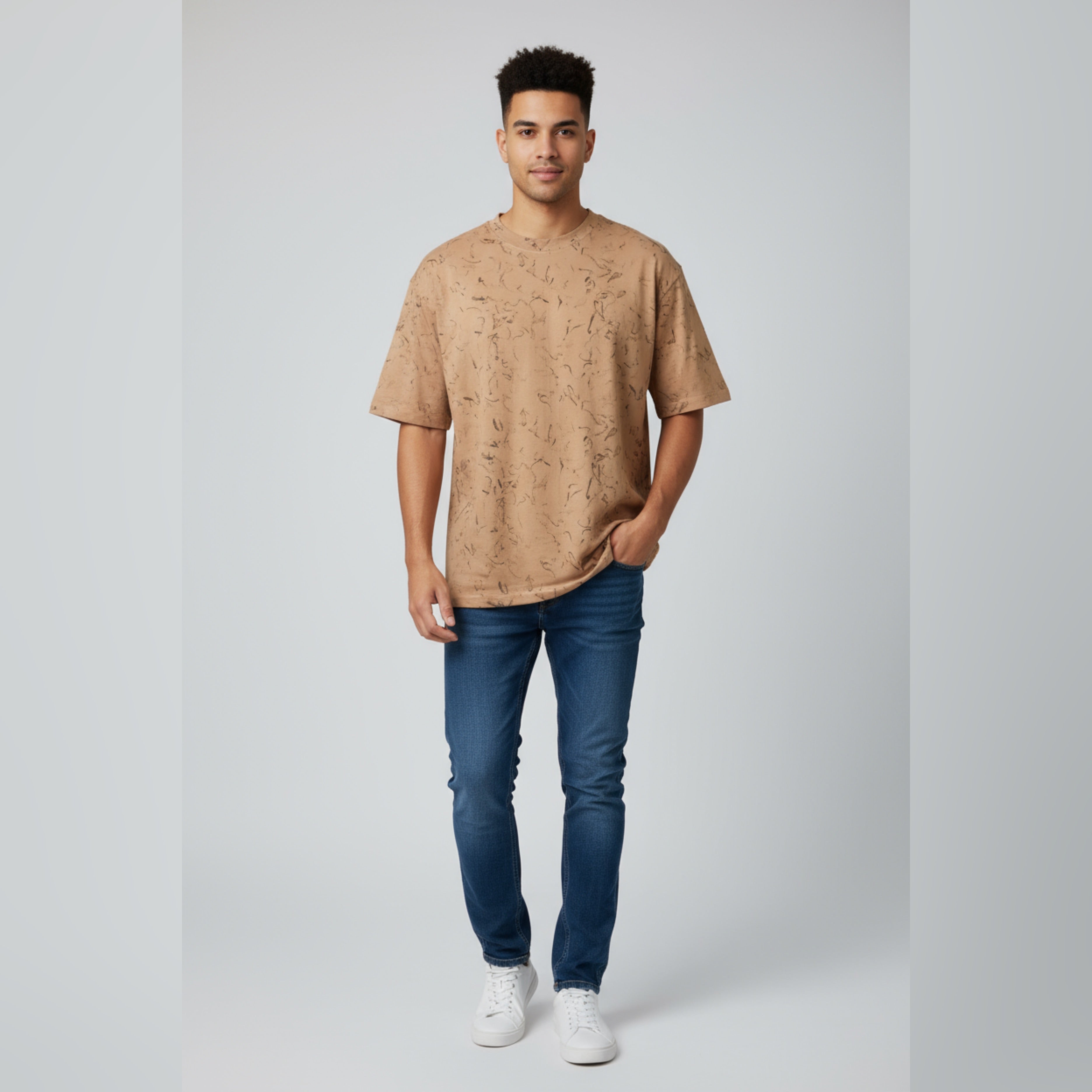 VPPA Men's Casual printed Round neck t-shirt