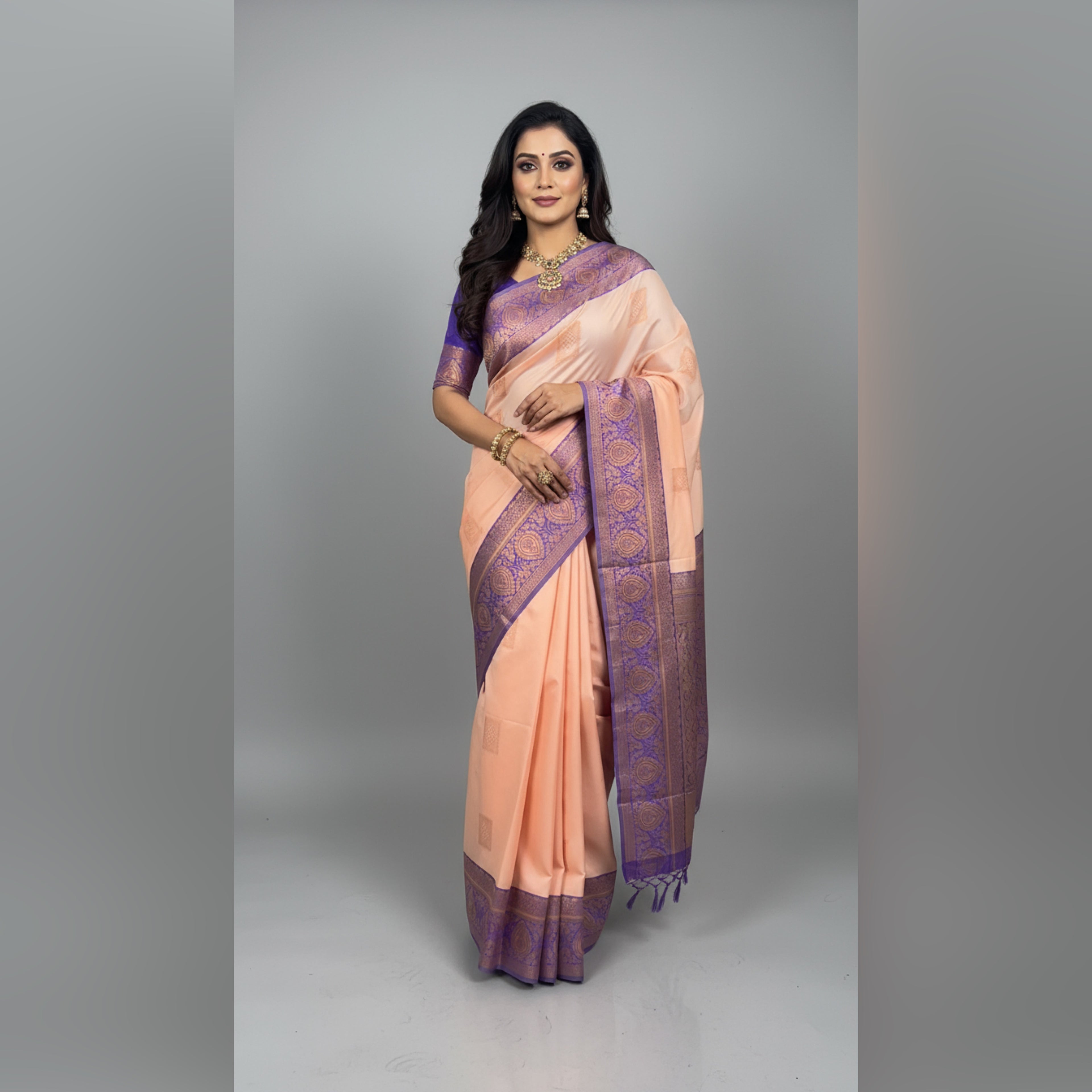 VPPA Premium Semi Kanchi Silk Saree
