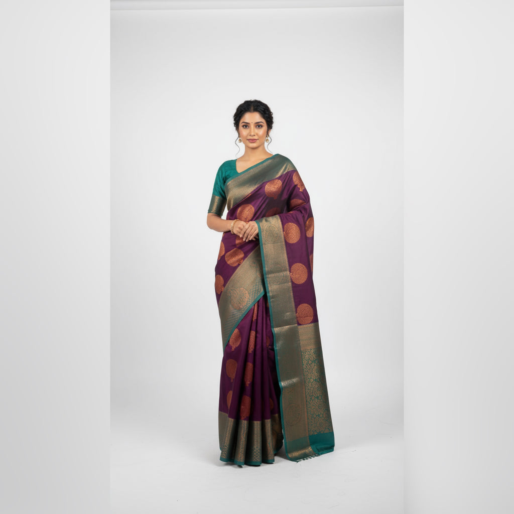 VPPA Premium Semi Kanchi Silk Saree