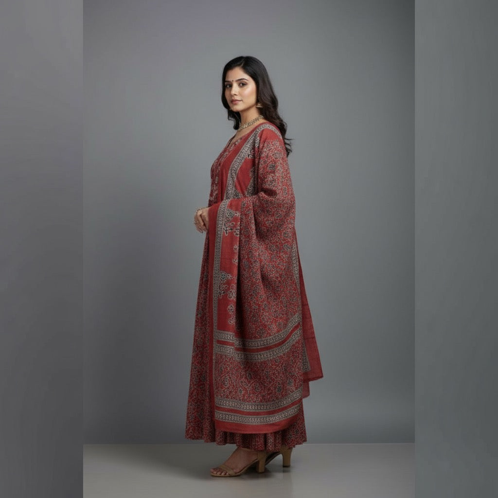 VPPA Women kurta with pant & dhupatta, 3 piece set kurta